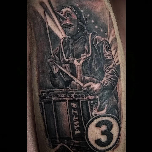 Explore tattoos for behind the ear ideas, creative tattoo ideas in Kenosha, available at Kenosha Tattoo Company