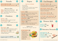 Menu du Le Tacot Burger à Romilly-sur-Andelle