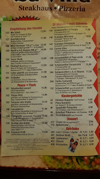 Restaurant Restaurant La Villa à Mittenwalde (le menu)