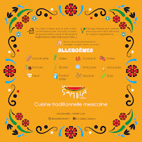 Restaurant mexicain La Sandia De Dia à Colomiers (le menu)