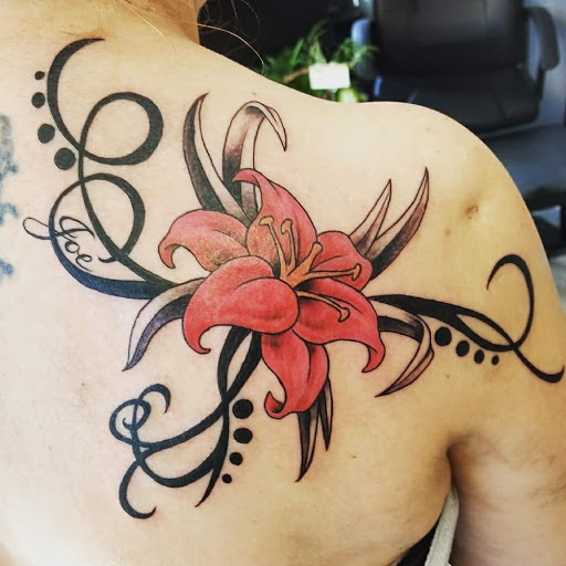 Explore family arm sleeve tattoo ideas, creative tattoo ideas in Milan, available at Apocalyptic Ink Studio