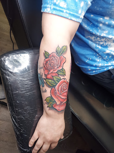 Explore heavy equipment tattoo ideas, creative tattoo ideas in Johnson City, available at Defiant Designs