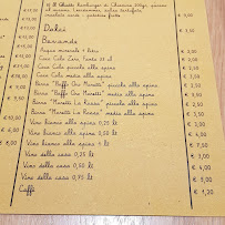 Menu du Braceria Spizzichi e Bocconi à Foiano della Chiana