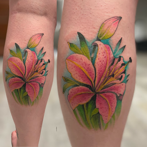 Explore candy skull tattoo ideas, creative tattoo ideas in Milwaukee, available at West Allis Tattoo & Gallery Tattoo Shop Milwaukee