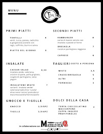 Carte du T Bar à Scandiano