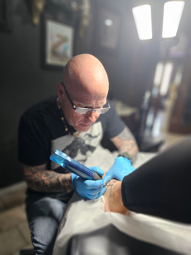 Explore song lyric tattoo ideas, creative tattoo ideas in Joplin, available at Winterhart Studio