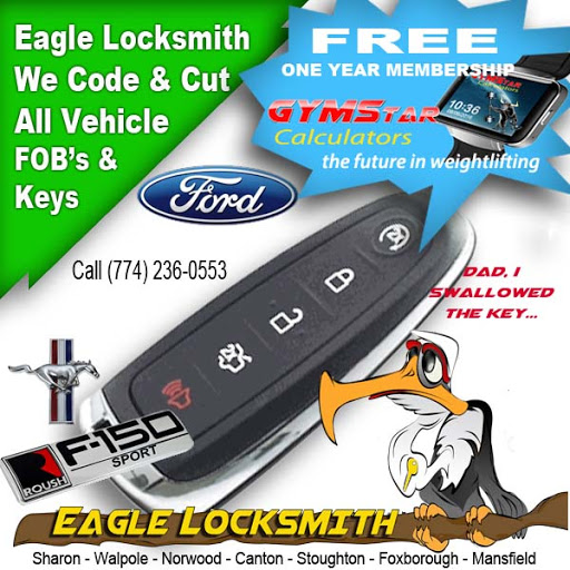 Locksmith «Eagle Locksmith, Inc.», reviews and photos, 25 Wilshire Dr, Sharon, MA 02067, USA