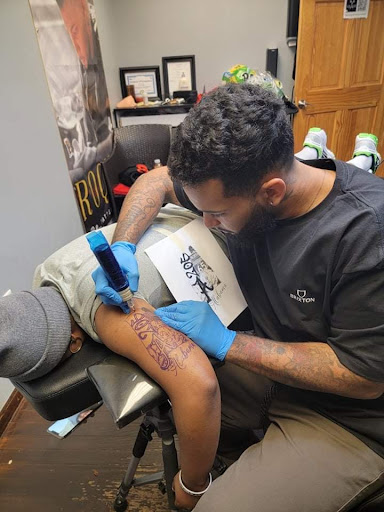 Explore small music tattoo ideas, creative tattoo ideas in Fort Wayne, available at Grade A Tattoos and Body Piercing