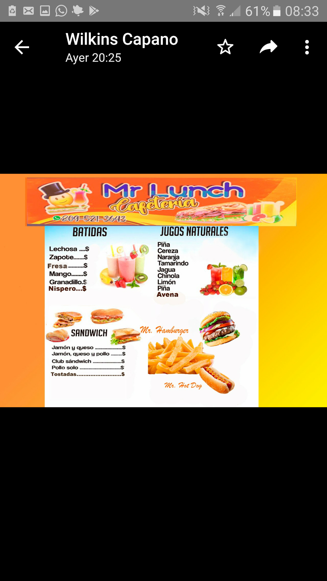 Mr. Lunch Cafeteria