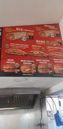 Pizzeria Snack moussa saint antoine à Marseille (la carte)