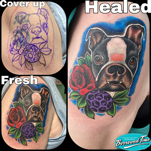 Explore 2024 tattoo ideas, creative tattoo ideas in Mckinney, available at Borrowed Time Fine Art Gallery Tattoo Shop