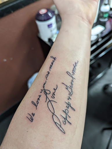 Explore male bicep tattoo ideas, creative tattoo ideas in Clearwater, available at Foolish Pride 2 Tattoo Co.