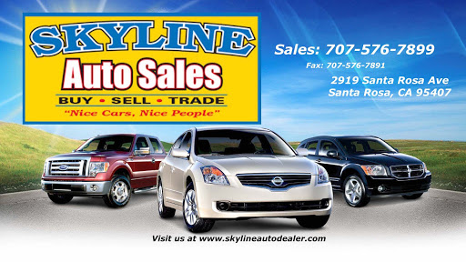 Used Car Dealer «Skyline Auto Sales», reviews and photos, 2919 Santa Rosa Ave, Santa Rosa, CA 95407, USA