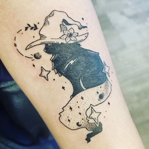 Explore popeye tattoo ideas, creative tattoo ideas in Graham, available at Transcendence Art Studio & Tattoo