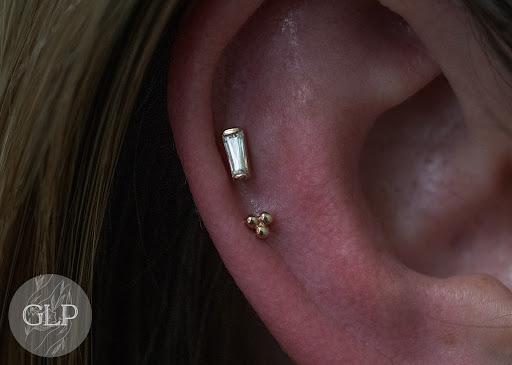 Explore cute woman tattoo ideas, creative tattoo ideas in Mount Holly Springs, available at Golden Laurel Piercing & Fine Jewelry