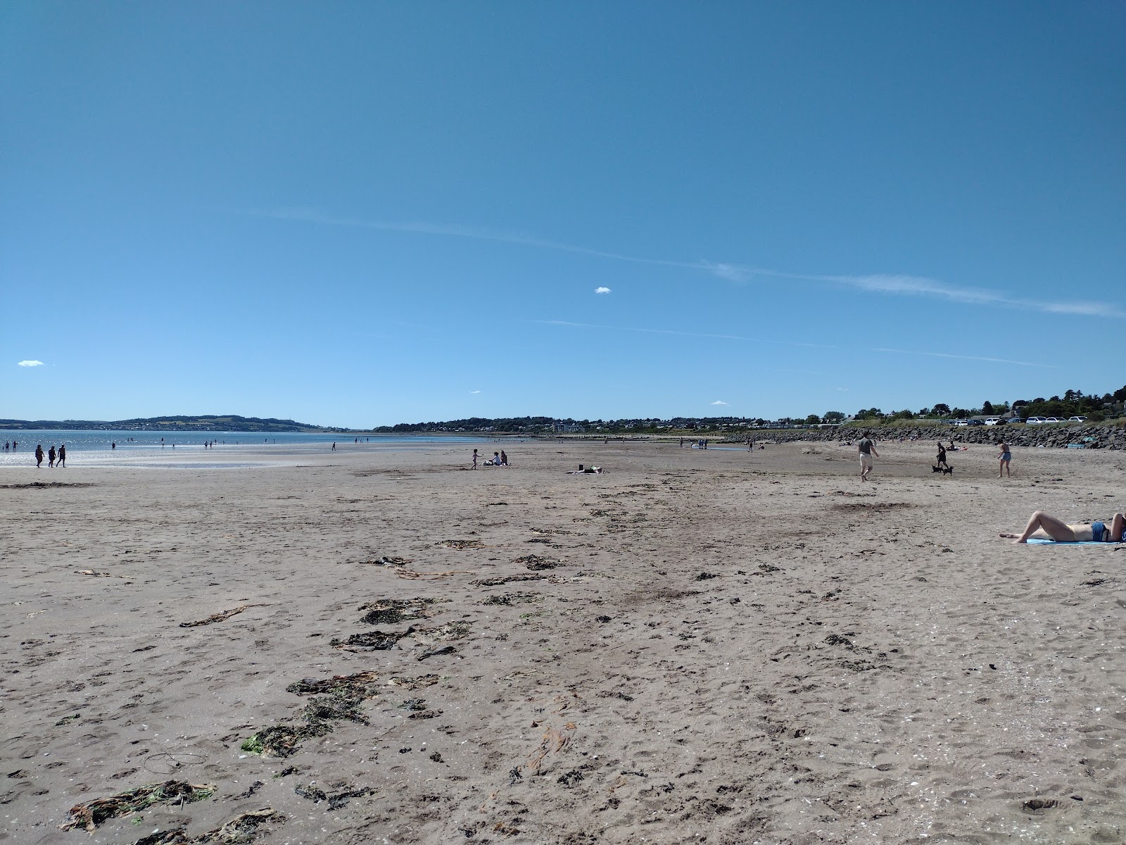 Foto von Monifieth Beach mit sehr sauber Sauberkeitsgrad