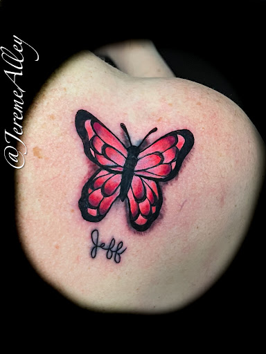 Explore tattoo ideas for anxiety, creative tattoo ideas in Belmont, available at Phoenix Tattoo