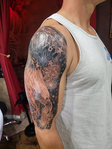 Explore 1985 tattoo ideas, creative tattoo ideas in Hendersonville, available at Elvis Tattoos