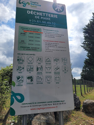 Déchetterie de Mane à Mane