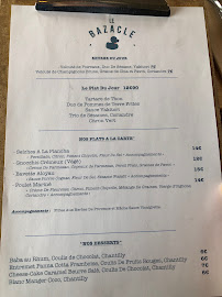 Menu du Le Bazacle restaurant à Toulouse