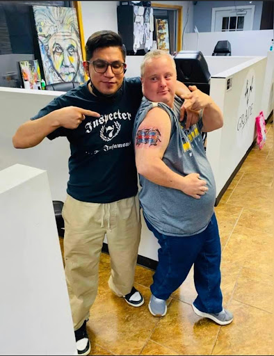 Explore cheating death tattoo ideas, creative tattoo ideas in Fort Wayne, available at Grade A Tattoos and Body Piercing