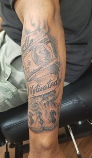 Explore catholic tattoo ideas, creative tattoo ideas in Pineville, available at Epic Ink Studio