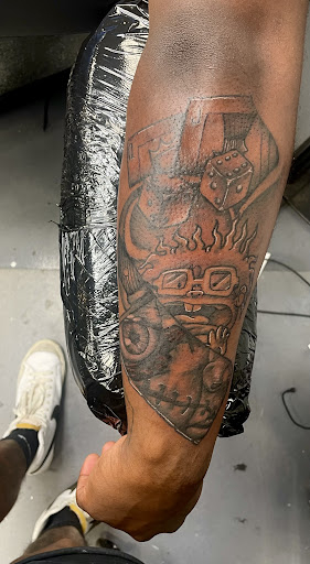 Explore dodgers tattoo ideas, creative tattoo ideas in Meridian, available at Creative Pain Tattoo Studio