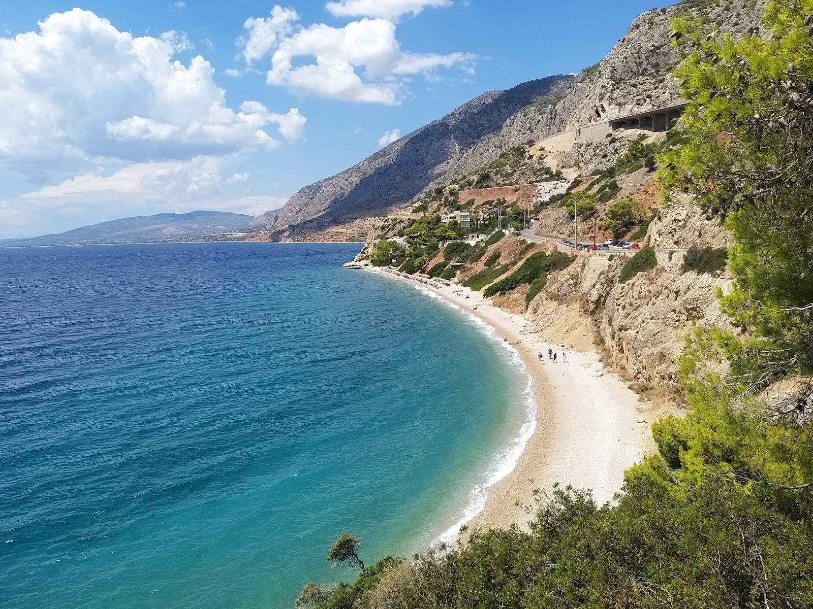 Zdjęcie Kakias beach z poziomem czystości wysoki