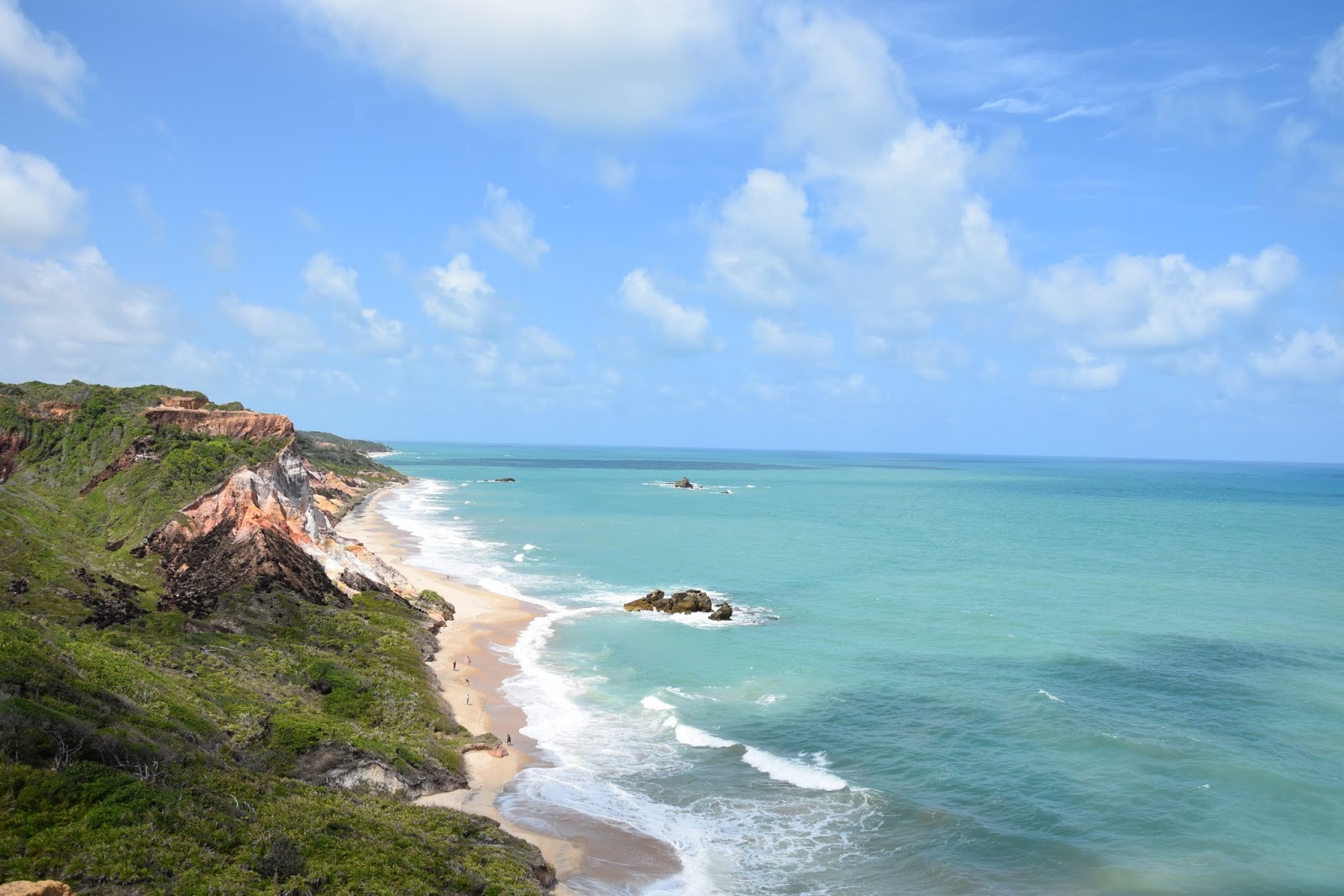 Foto av Arapuca Beach med turkos rent vatten yta