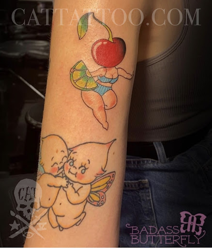 Explore villain tattoo ideas, creative tattoo ideas in Addison, available at Cat Tattoo