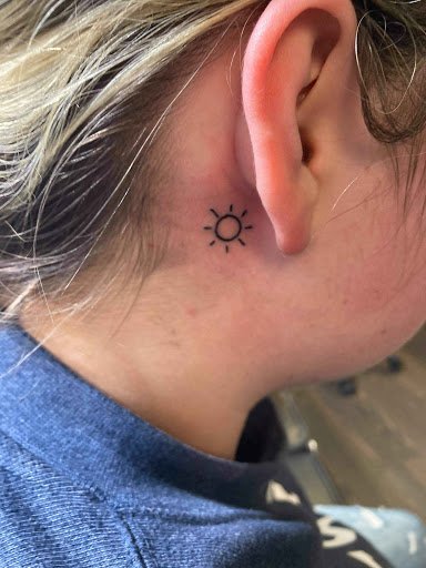 Explore under eye tattoo ideas, creative tattoo ideas in Mckinney, available at Borrowed Time Fine Art Gallery Tattoo Shop