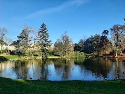 Jardin du parc à Vitré
