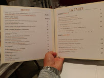 20 Eiffel à Paris menu