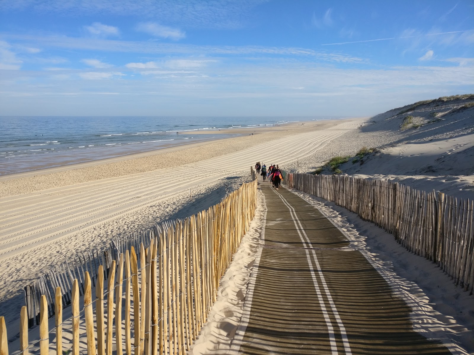 Foto di Spiaggia di Carcans con molto pulita livello di pulizia