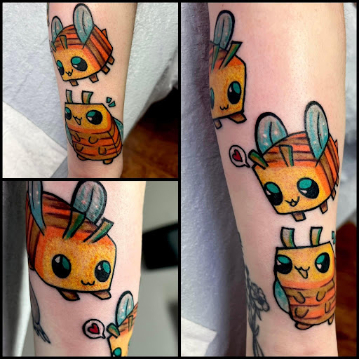 Explore nose tattoo ideas, creative tattoo ideas in Adrian, available at Good Life Tattoo Co.
