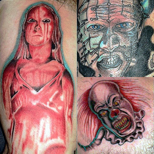 Explore chest tattoos ideas, creative tattoo ideas in Tilton, available at Pair A Dice Tattoo LLC