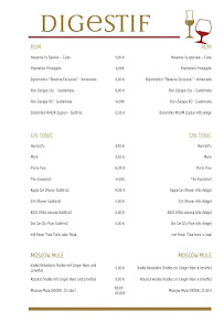 Restaurant Pizzeria Rustika Villanders à Villanders menu