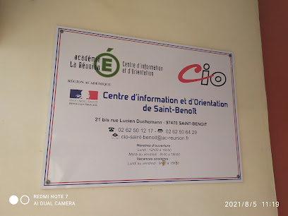 C.I.O Centre d'information d'orientation Saint-Benoît