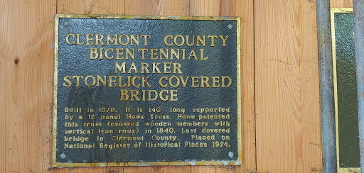 Tourist Attraction «Covered Bridge», reviews and photos, 5221 Stonelick Williams Corner Rd, Batavia, OH 45103, USA