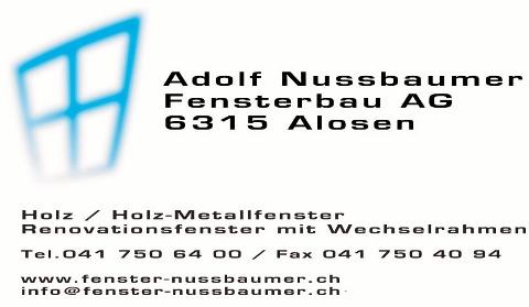 Nussbaumer Adolf Fensterbau AG - Baumarkt