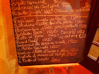 Carte du Ristorante La Piazzetta à Montecampione