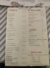 Restaurant de fruits de mer Ristorante Navigando Trieste à Trieste (la carte)