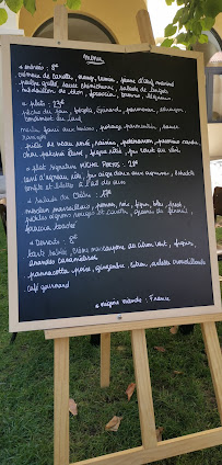 Restaurant bistronomique - Les Jardins du Cloître de Marseille à Marseille menu