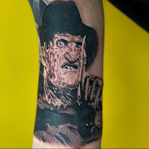 Explore overdose tattoo ideas, creative tattoo ideas in Haledon, available at Saints Ink