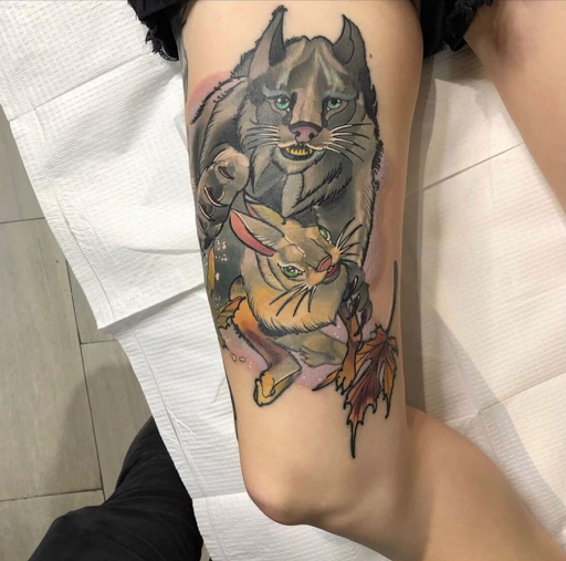 Explore excalibur tattoo ideas, creative tattoo ideas in New York, available at Red Baron Ink Tattoo and Piercing