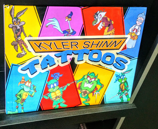 Explore marine corps sleeve tattoo ideas, creative tattoo ideas in Springfield, available at Area 51 Tattoo