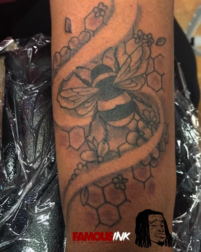 Explore ideas for initial tattoos, creative tattoo ideas in Hammond, available at Famous Ink, Inc.