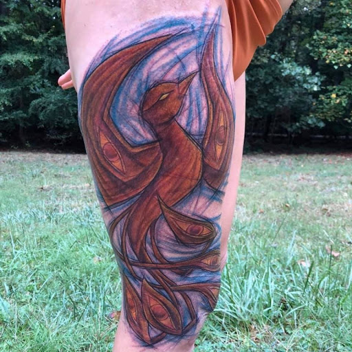 Explore nirvana tattoo ideas, creative tattoo ideas in Virginia Beach, available at Studio Evolve