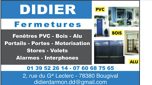 Magasin de fenêtres en PVC Didier fermetures Bougival
