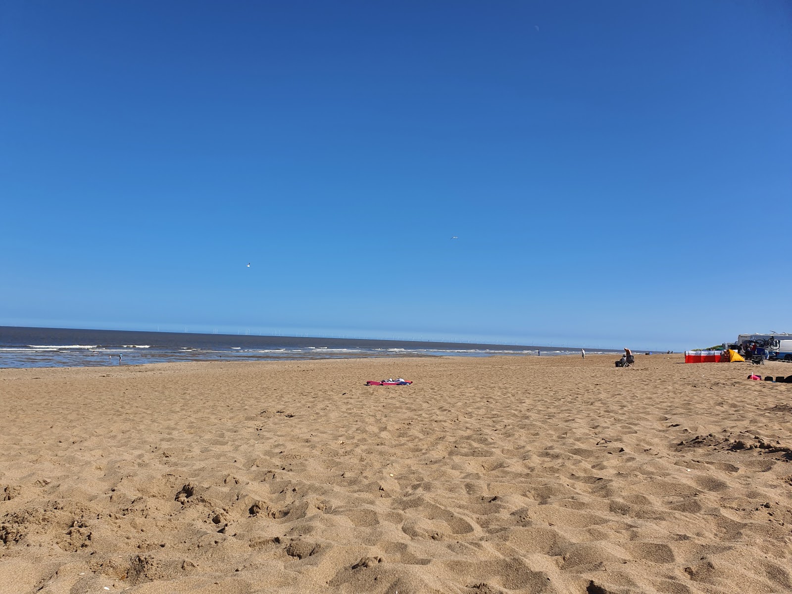 Fotografija Huttoft plaža dobro mesto, prijazno za hišne ljubljenčke za počitnice